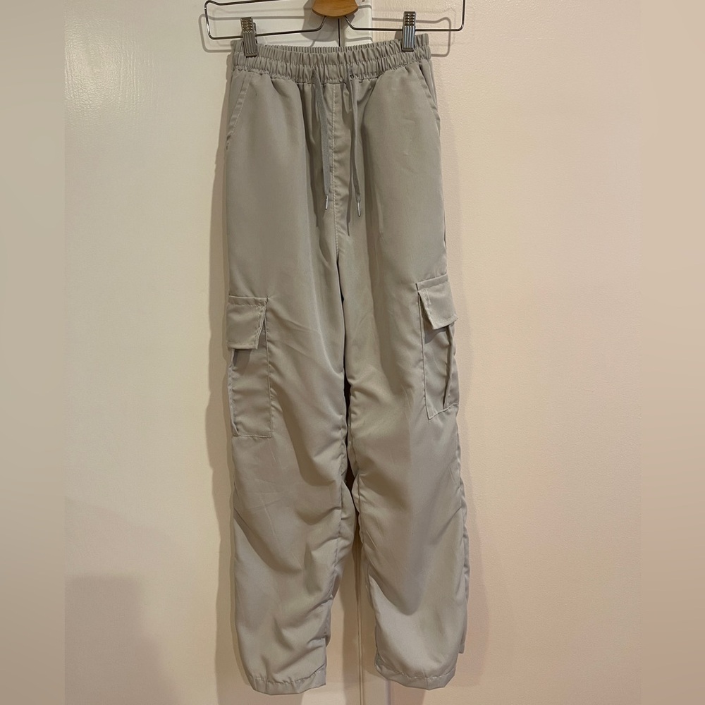 Faux Cargo Pants